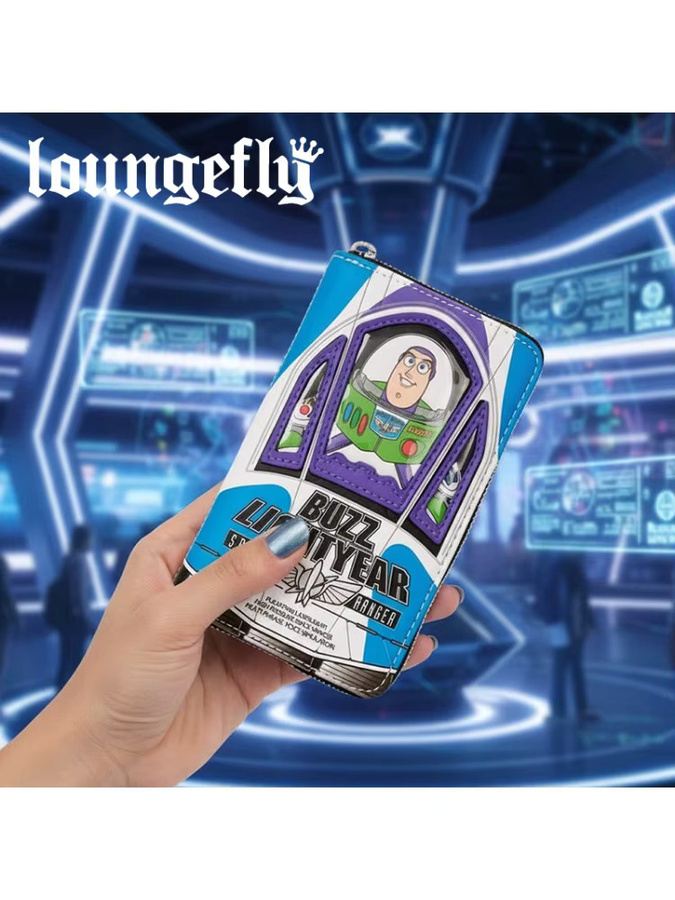 Loungefly Pixar Toy Story 30. Jubiläum Buzz Lightyear Reißverschluss-Geldbörse - Bild 5