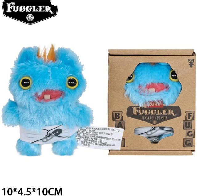 Fuggler Mr Needles Munch Tollwütiges Kaninchen, Stoffpuppe, 9cm - Bild 1