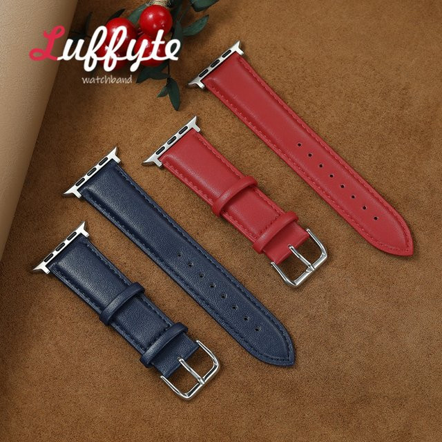 luffyte Uhrenarmband Kunstleder, Unisex, 38–49 mm - Bild 1