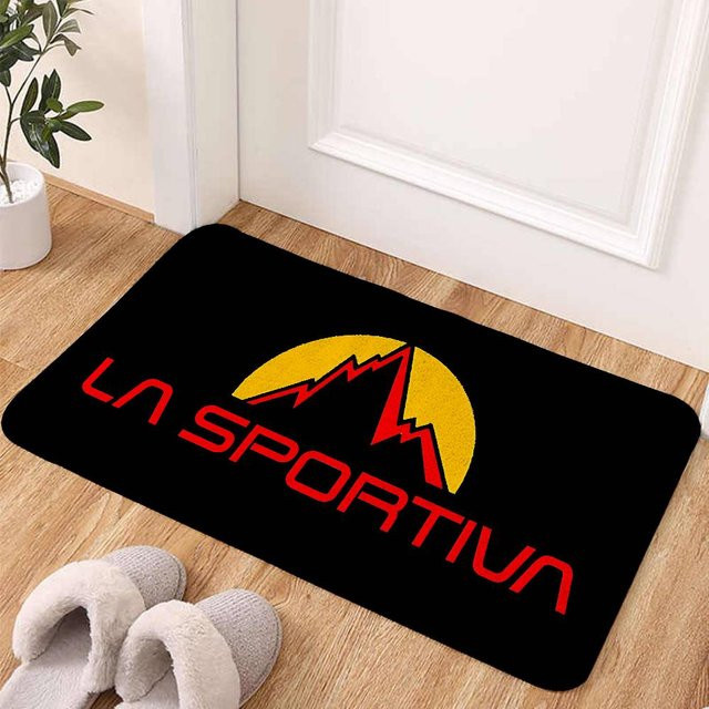 La Sportiva Antirutschmatte für Badezimmer und Eingangsbereich, Schwarz, B/T: 60 x 40 cm - Bild 1