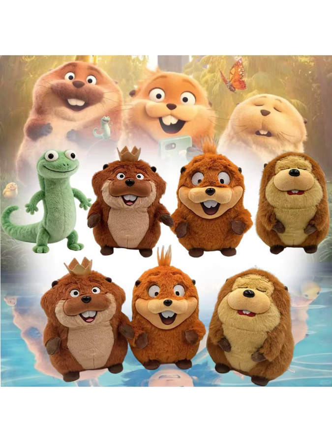Potdemiel Anime Hoppers König Georges Tom Eidechsen-Plüschfigur, Plüschtier - Bild 3