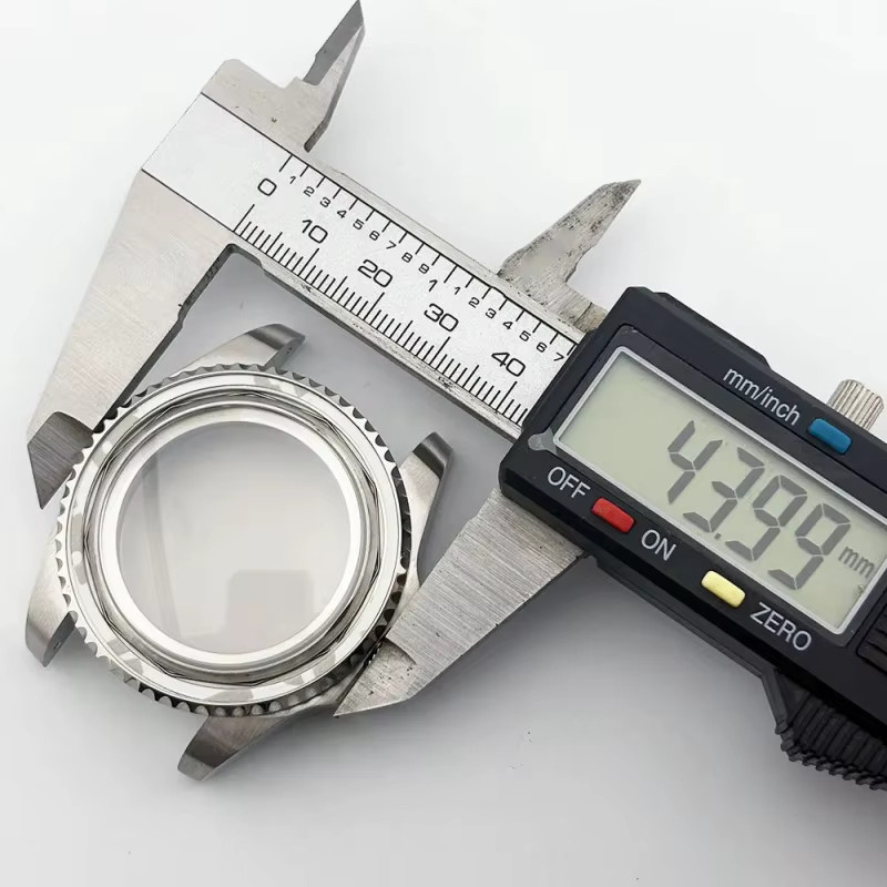 Deepsaea Uhrengehäuse Edelstahl, 44 mm, Silber, Saphirglas - Bild 2