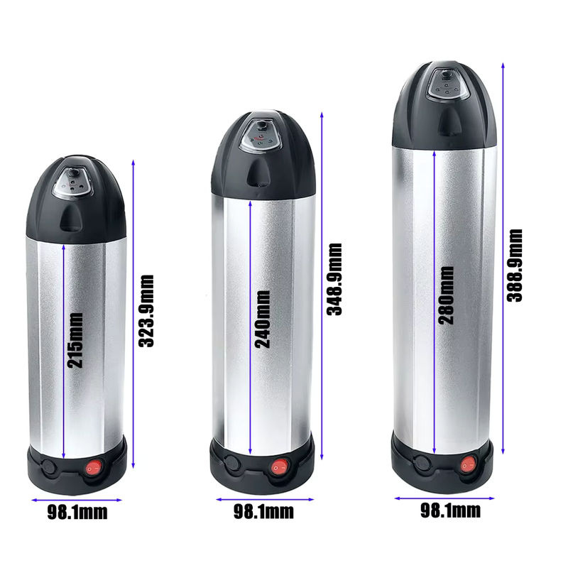 Consper AM 001907 E-Bike Akku mit abnehmbarem Lithium-Ionen-Pack in Silber - Bild 2