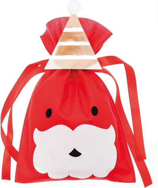 Rico Design Paper Poetry Geschenktüte Nikolaus in Rot, Breite: 20 cm, Höhe: 30 cm - Bild 1