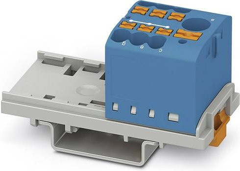 Phoenix Contact Verteilerblock 3273068 Zugfeder Blau 10 Stück - Bild 1