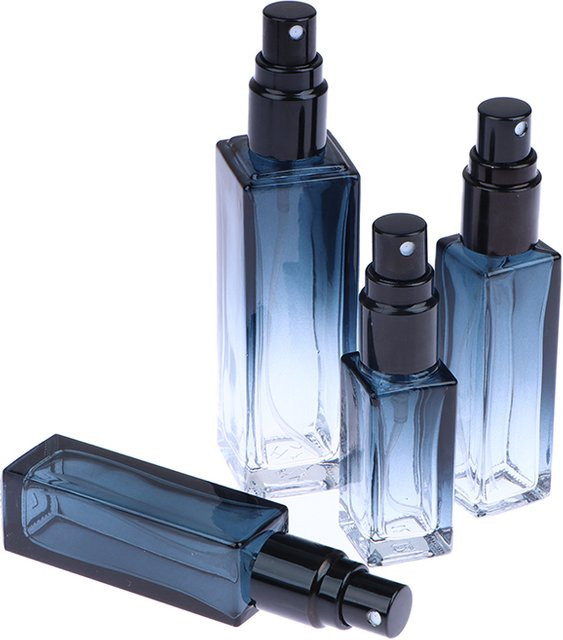 Leerer Glaszerstäuber für Parfüm, blau, 5 ml, 9 ml, 20 ml, Spray - Bild 1