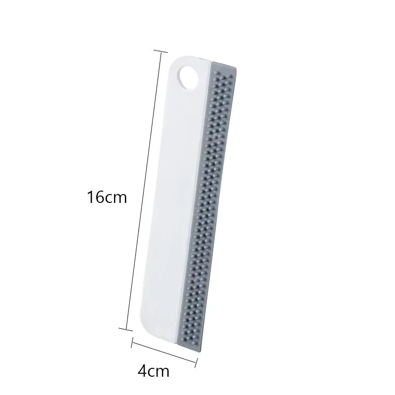Stonego Glaswischer als Fensterwischerbürste für Küche, Badezimmer, Auto und Spiegel in Grau und Weiß - Bild 2