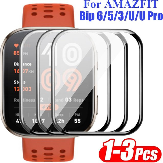 Schutzfilm Amazfit Bip 6, Silikon, transparent, Unisex - Bild 1
