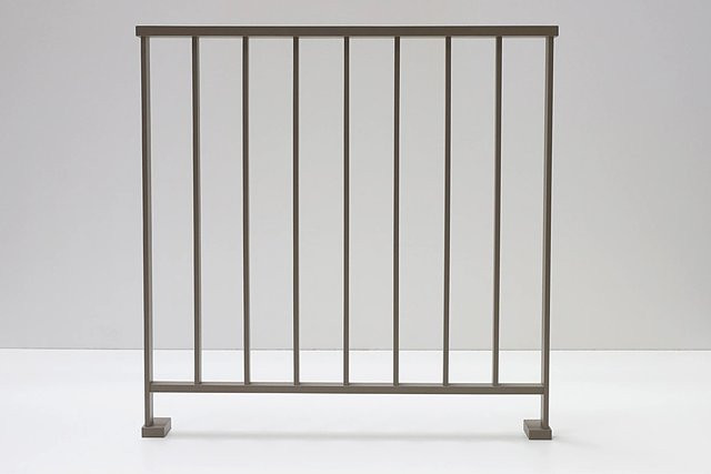 Dieda Geländer-Set Linus aus Aluminium in Taupe, B/H: 100 x 100 cm - Bild 1