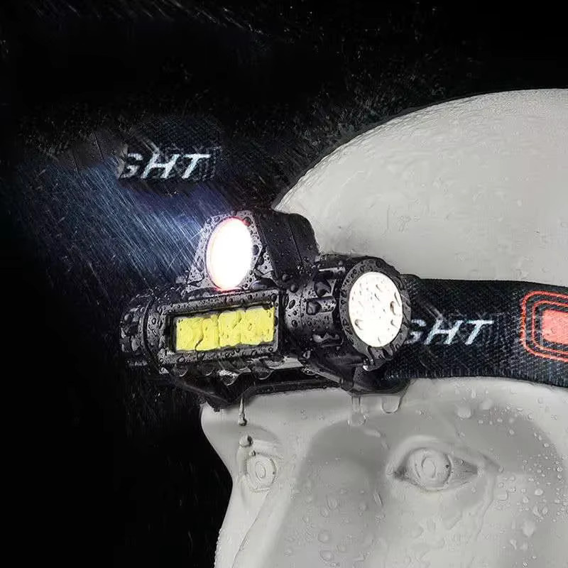 Heinast LED COB Scheinwerfer, tragbare wiederaufladbare Arbeitslampe mit Magnetfunktion, wasserdicht, Schwarz - Bild 6