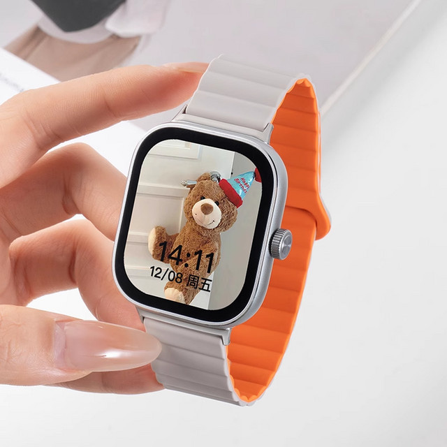 Xiaomi Uhrenarmband Silikon, Xiaomi Redmi Uhr 4 5, Mi Band 8 9 Pro - Bild 1