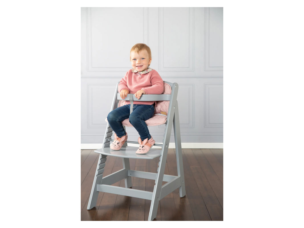 Roba Treppenhochstuhl Sit Up III aus Holz in Grau, B/H/T: 44,5 x 80 x 54 cm - Bild 2
