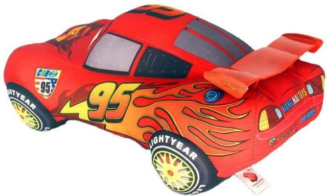 Disney Pixar Cars Lightning McQueen Plüschtier, 25cm - Bild 1