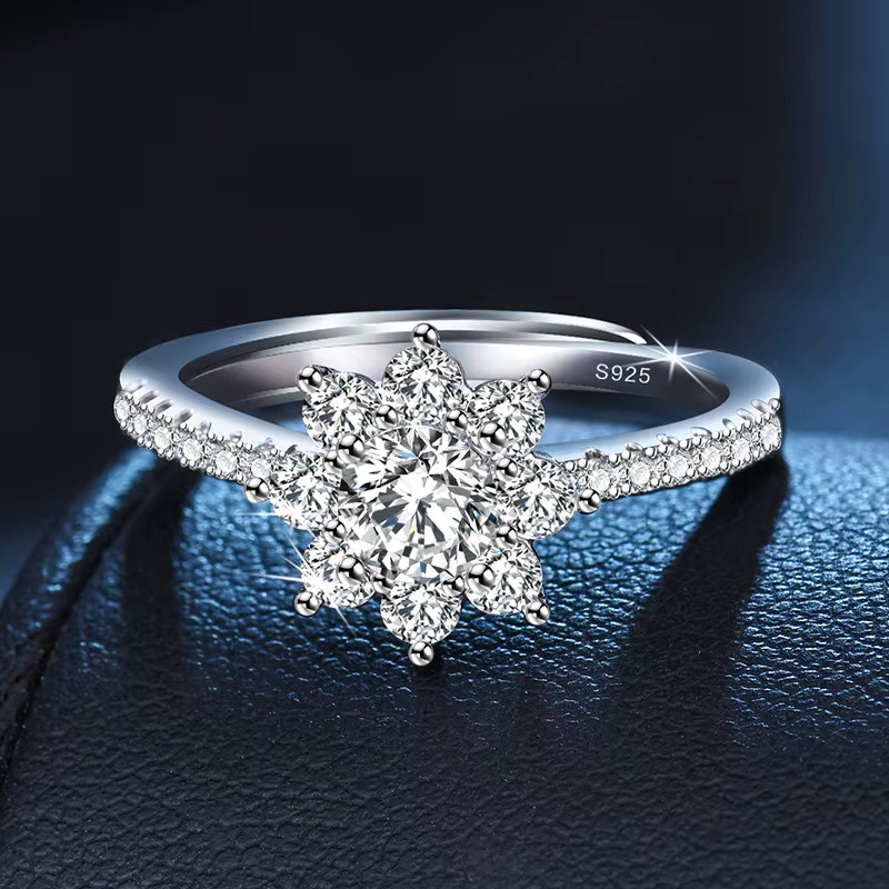 YDSMOSO Ring 925 Silber, Zirkonia, Damen - Bild 2
