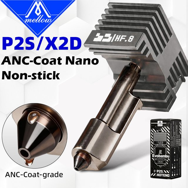 Bambu Lab Nano Antihaft-Hotend mit ANC-Coat für 3D-Drucker A1 und A1 Mini - Bild 1