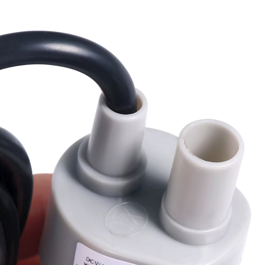 xmshxltd Bürstenlose 12 V Mikro-Tauchpumpe mit 1000 l/h Förderleistung in Grau - Bild 5