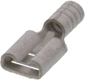 Molex 190160040 Flachsteckhülse in Silber mit einer Steckbreite von 4,75 mm und einer Steckdicke von 0,81 mm - Bild 1