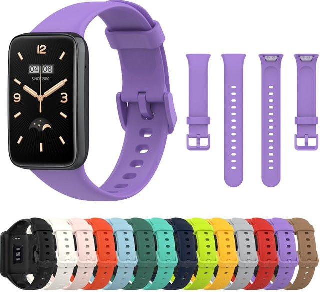 Xiaomi Uhrenarmband Silikon, Schwarz, Unisex - Bild 1