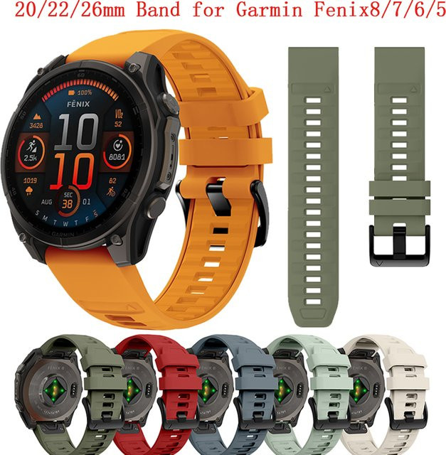 OAKCHARM Uhrenarmband Silikon, Unisex - Bild 1