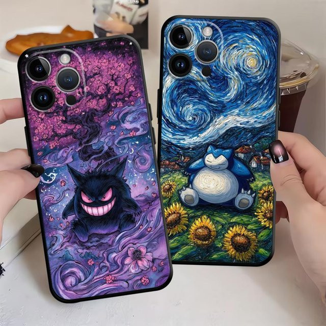Funda Handyhülle Gengar Pokemon Design für Apple iPhone Modelle in Multicolour - Bild 1