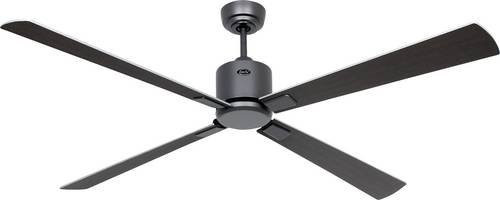 CasaFan ECO NEO III 152 BG-WN/SI WiFi Deckenventilator in Wenge/Silber/Basalt-Grau mit Fernbedienung, Timer und App-Steuerung - Bild 1