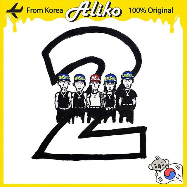 Jay Park LNGSHOT Mixtape Album 4SHOBOIZ Vol. 2 4SHOVILLE 2nd-press CD in Gelb und Multicolour - Bild 1