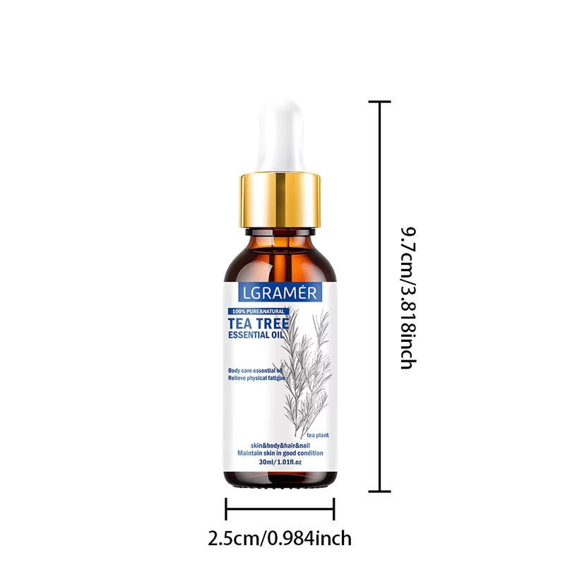 LGRAMER Ätherisches Teebaumöl, 100 % rein, Woody, 30 ml - Bild 5