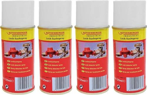 Rothenberger Industrial Lecksuchspray 4er Pack Multicolor - Bild 1