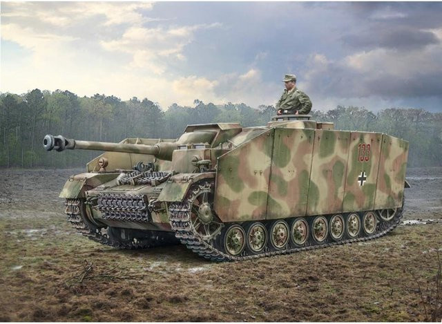 Italeri Sd.Kfz.167 Sturmgeschütz IV, Fahrzeuge, Grün - Bild 1
