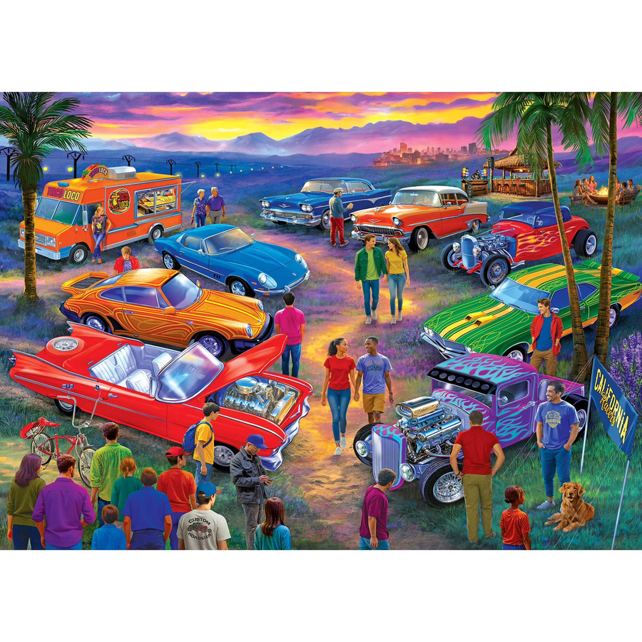 KAYOU California Car Show, Puzzle, 1.000 Teile, ab 14 Jahre - Bild 2