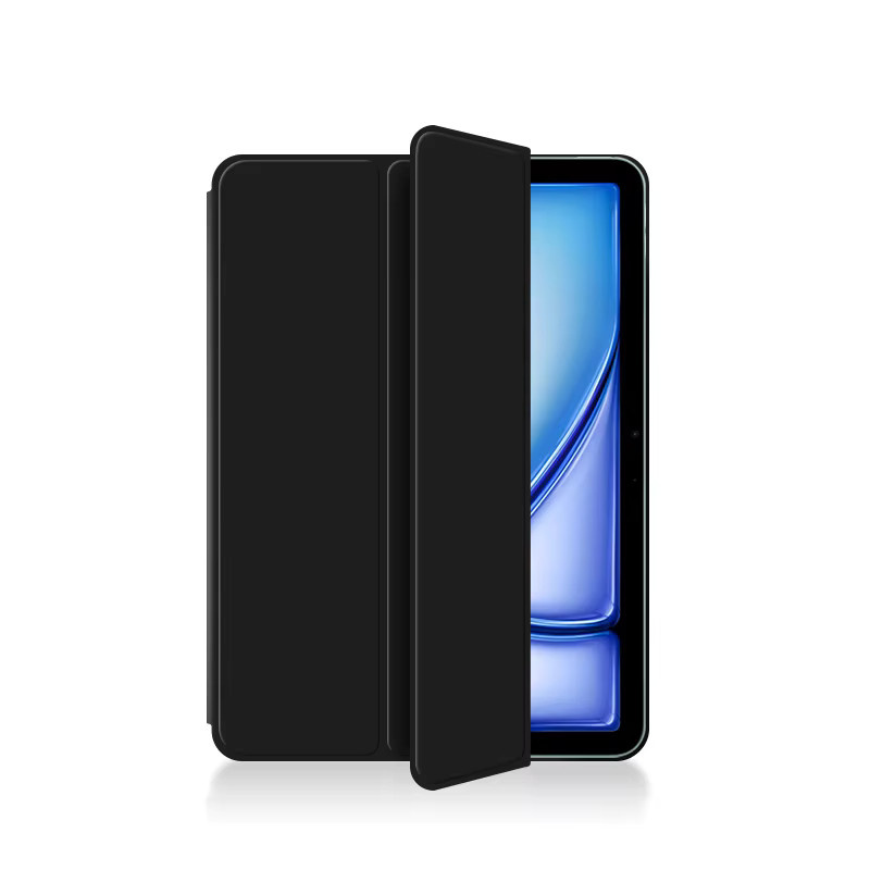 LFOIQN Smart Case Magnetische Folio Hülle für iPad Air 11 Zoll M4 13 Zoll und iPad Pro in Schwarz - Bild 2