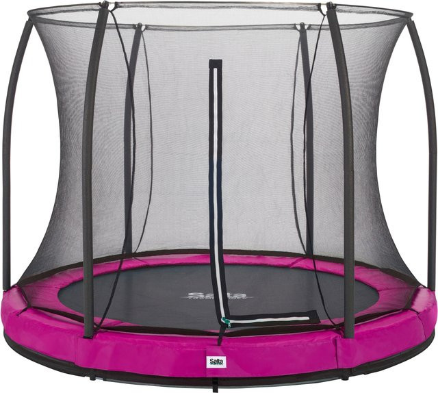 Salta Trampolin Comfort Edition Ground rund Ø 251 cm Pink - Bild 1