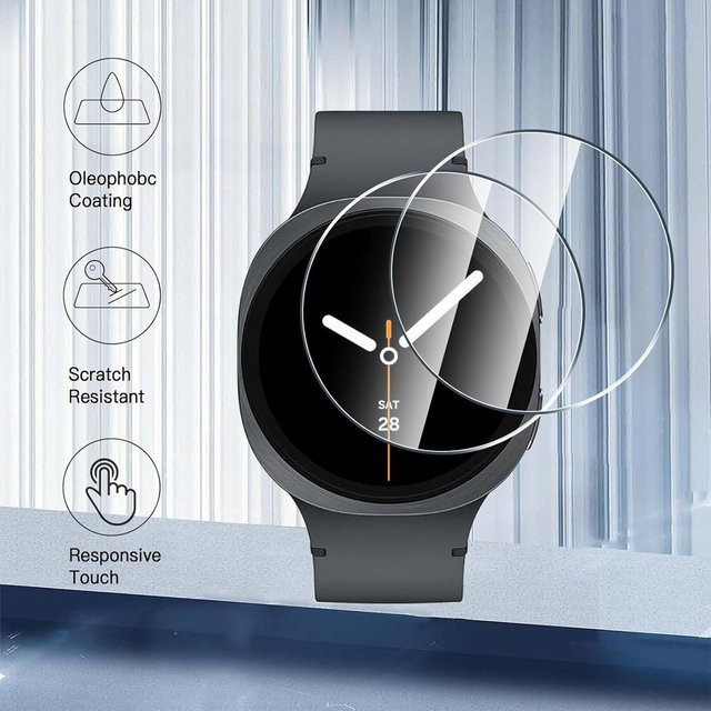 KILPILLS Displayschutzfolie für Samsung Galaxy Watch 8/8 Classic, Glas - Bild 1