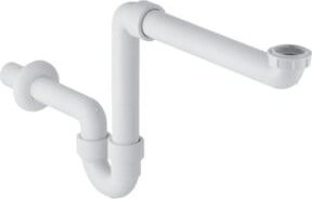 Geberit Rohrbogengeruchsverschluss Raumsparend in Weiß mit den Maßen G 1 1/2 x 1 1/4 x 40 mm - Bild 1