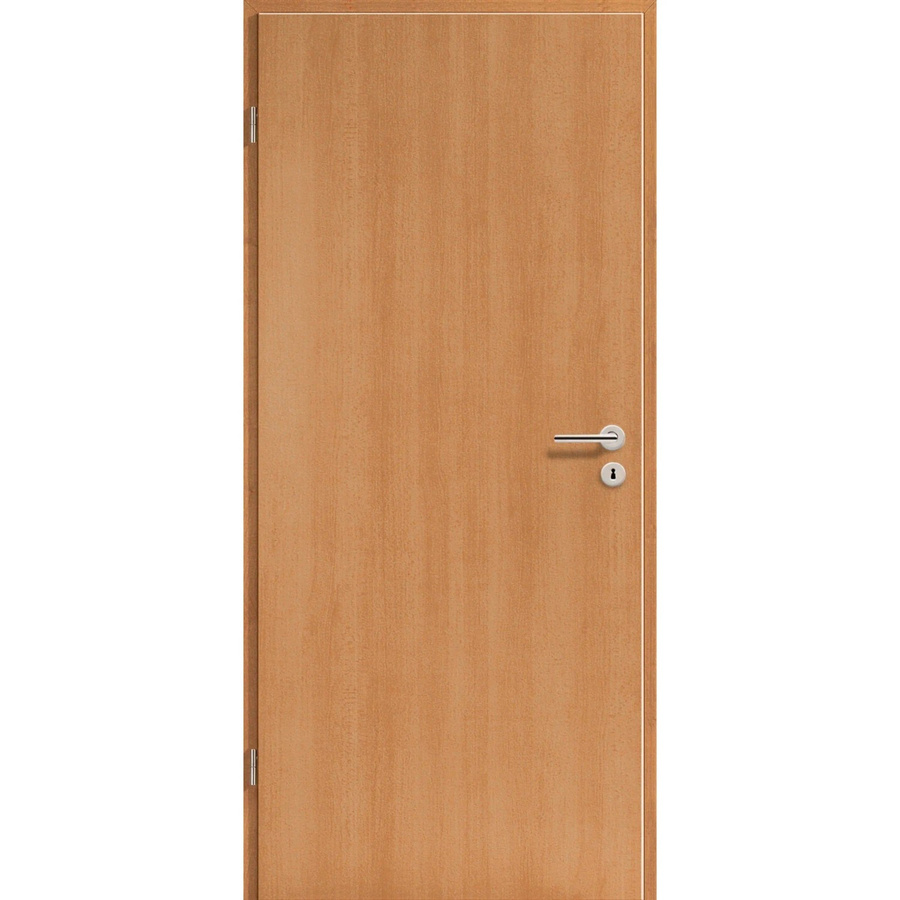 GetaDoor Dekorfolie Zimmertür Holznachbildung Buche Braun B: 73,5 cm, H: 198,5 cm, Anschlag Links - Bild 2