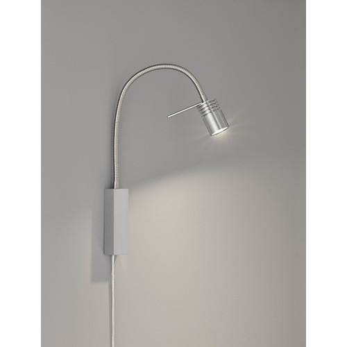 Fischer & Honsel LED-Wandspot River Ringe Nickelfarben 40 cm - Bild 2