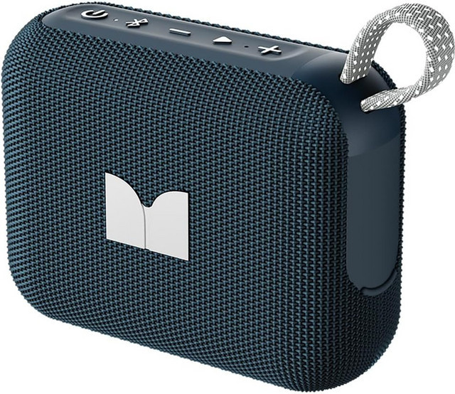 Monster Cube 1 Bluetooth Tragbarer Lautsprecher mit 12W Leistung, TWS und IPX7 Wasserdichtigkeit, Blau - Bild 1