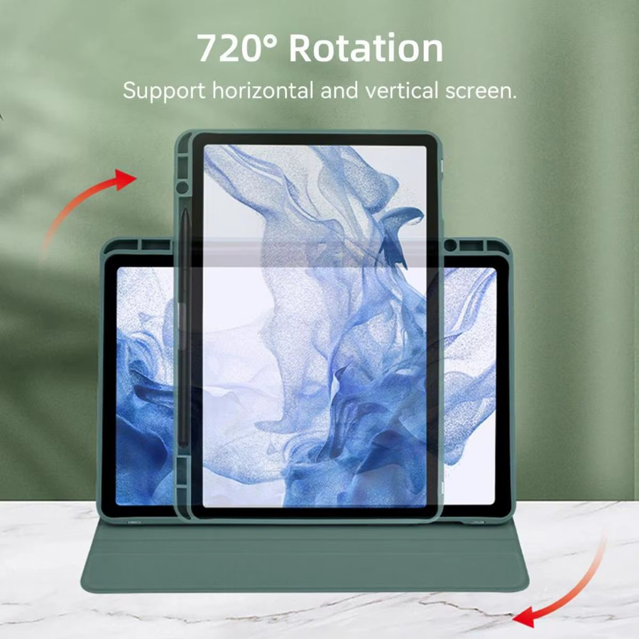 Rotierende Acrylabdeckung für Samsung Galaxy S10 S9 Ultra S8 S7 FE Plus A9 A10 Plus A8 A7 Tablet - Bild 2