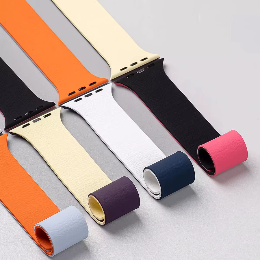 CHIICSMART Uhrenarmband und Schutzhülle, Silikon, Bunt, Unisex - Bild 5