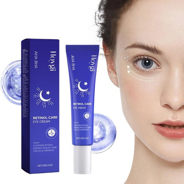 Hoygi Retinol Augencreme mit AHA BHA, 30g, Unisex - Bild 1