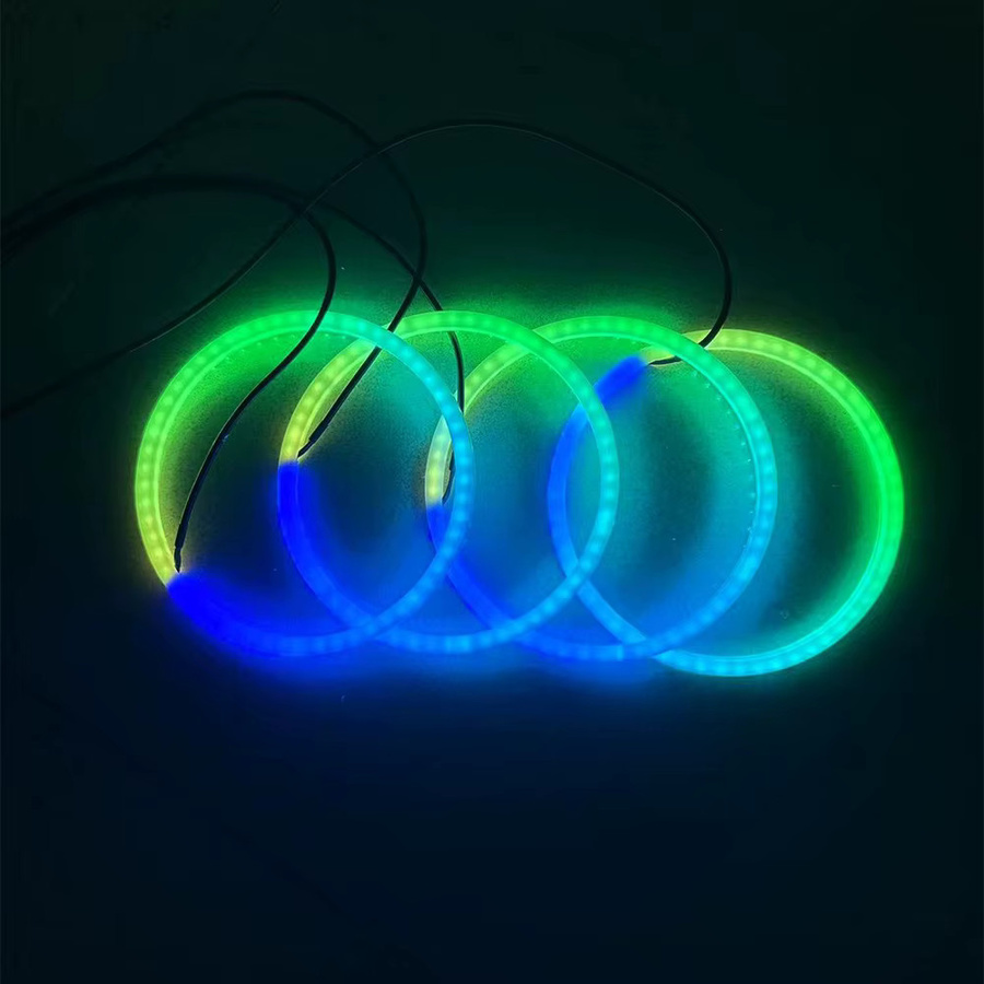 RGBIC LED Neon Flex Umgebungslichter Symphony Vollfarben Regenbogenhorn für Lautsprecher - Bild 2