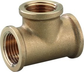 Schneider Electric T-Stück TSK-MS 90-3xG1i aus Messing in Gold - Bild 1