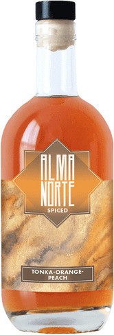 Alma Norte Rum, Spiced Tonka-Orange-Peach, 0,5 l - Bild 1