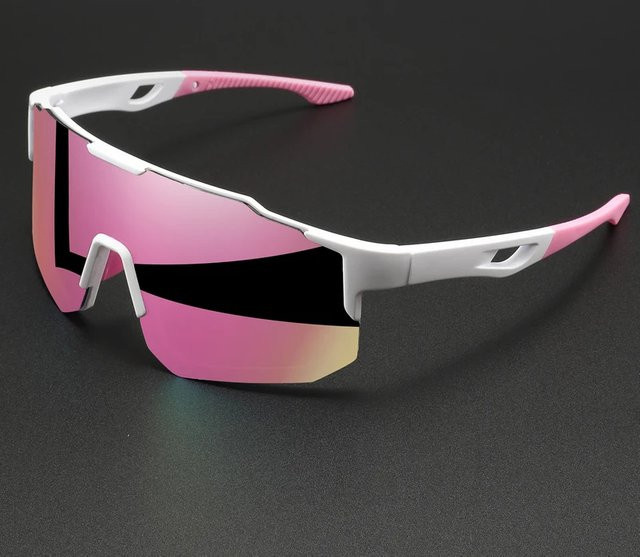 Sharif Sportsonnenbrille, Unisex, Vollrand, Wraparound, Multicolor, Kunststoff - Bild 1