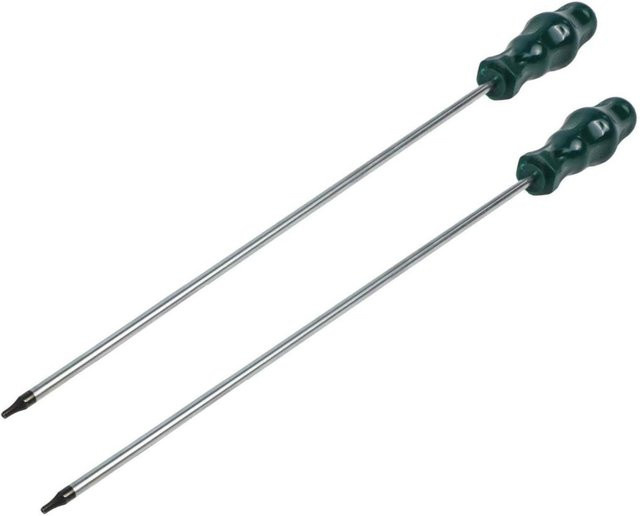 DAZZLEEX 2er-Set extra langer magnetischer T10-Schraubendreher mit 400 mm Länge für Elektronik und Kfz-Reparaturen - Bild 1