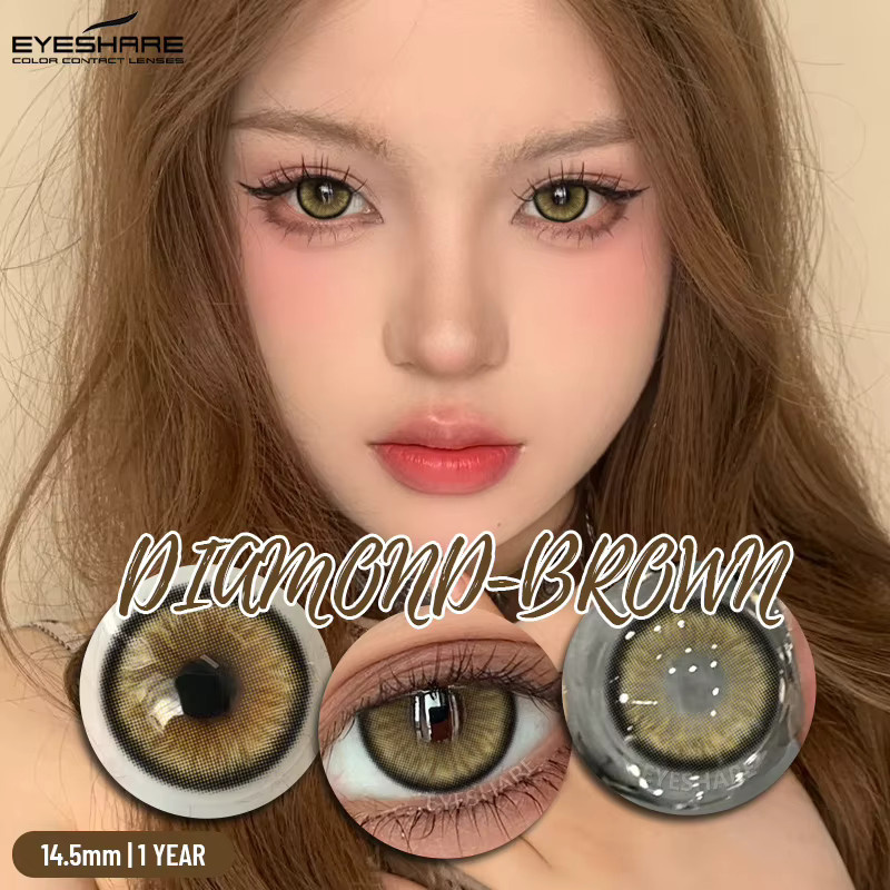 EYESHARE farbige Kontaktlinsen, Jahreslinsen, 2 Linsen - Bild 2