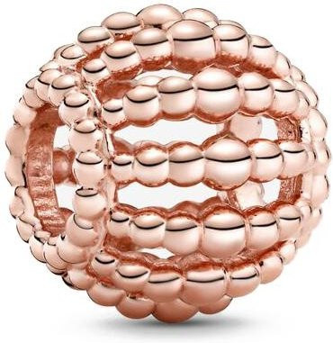 Doppel-Charm-Perlenkomponente, 18 Karat Vergoldet, Kupfer, Damen - Bild 1