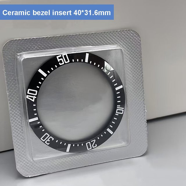 RACDONA Uhrenlünetteneinsatz Keramik, Bunt, Unisex - Bild 1