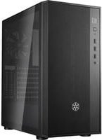 SilverStone FARA R1 V2 Tower-Gehäuse in Schwarz mit USB-C und 3,5 mm Klinkenanschluss - Bild 1