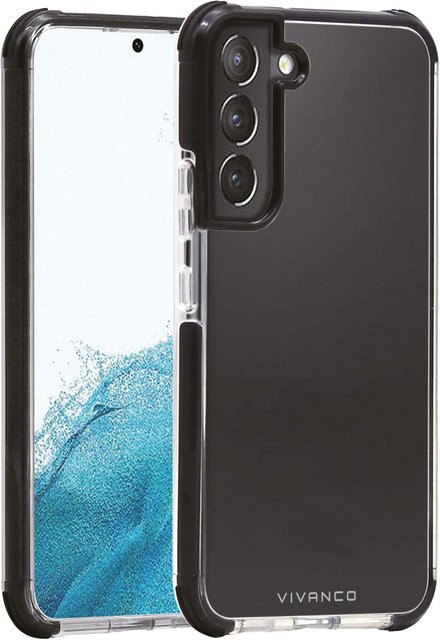 Vivanco Rock Solid Anti Shock Schutzhülle für Galaxy S22 in Transparent - Bild 1